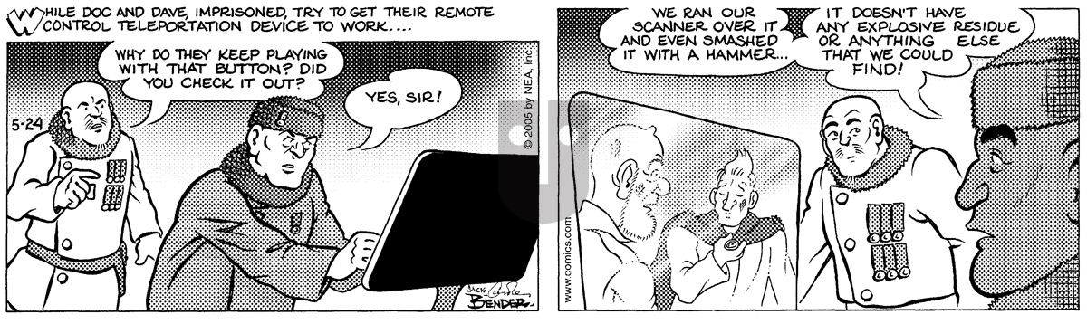 Alley Oop - Tuesday May 24, 2005 Comic Strip