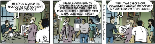 Alley Oop on Saturday March 16, 2019 Comic Strip