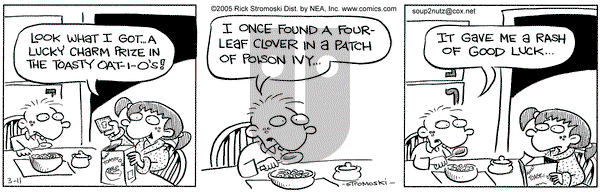 Soup to Nutz - Old on Friday March 11, 2005 Comic Strip