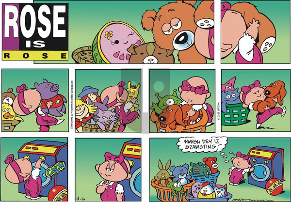 Rose is Rose - Sunday April 6, 2025 Comic Strip