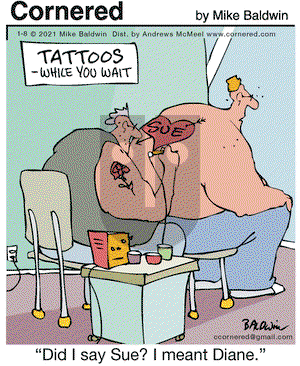 Cornered on Friday January 8, 2021 Comic Strip