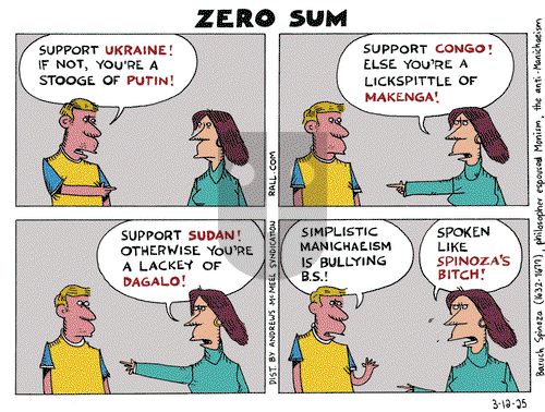 Ted Rall on Wednesday March 12, 2025 Comic Strip