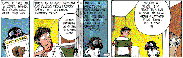 Get Fuzzy on Monday October 8, 2007 Comic Strip