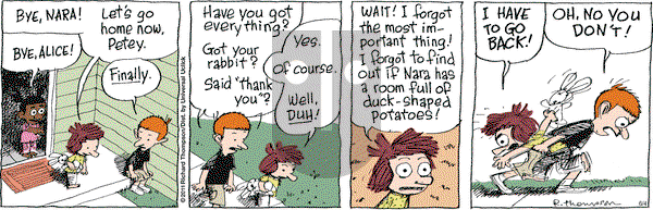 Cul de Sac on Saturday June 4, 2016 Comic Strip