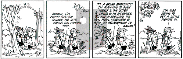 Doonesbury on Tuesday October 2, 1973 Comic Strip