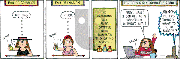 Cathy Classics on Monday July 28, 2003 Comic Strip