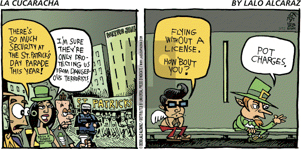 La Cucaracha - Sunday March 12, 2006 Comic Strip