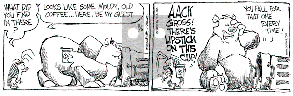 The Grizzwells on Wednesday August 6, 2003 Comic Strip