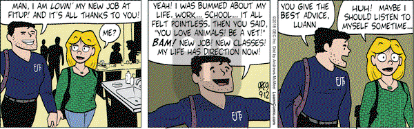 Luann on Wednesday September 12, 2018 Comic Strip