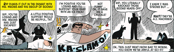 Rip Haywire on Friday July 13, 2018 Comic Strip