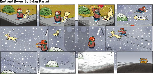 Red and Rover on Sunday January 5, 2014 Comic Strip