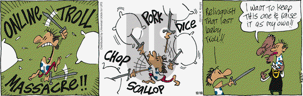 The Knight Life on Saturday December 13, 2014 Comic Strip