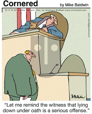 Cornered on Tuesday December 11, 2018 Comic Strip