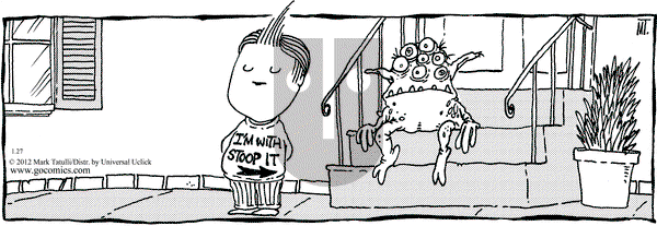 Lio on Friday January 27, 2012 Comic Strip