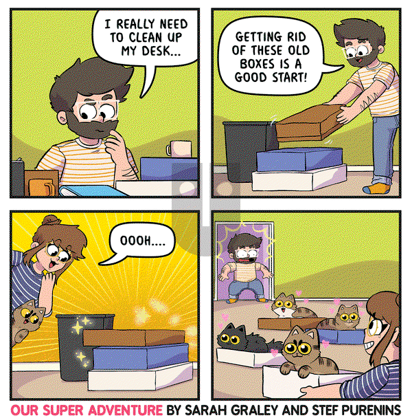 Our Super Adventure on Monday November 11, 2024 Comic Strip