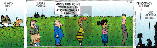 Over the Hedge on Monday September 28, 2020 Comic Strip