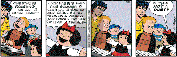 Nancy on Friday December 29, 2017 Comic Strip