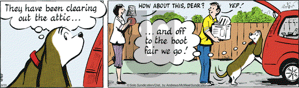 Fred Basset on Friday September 20, 2019 Comic Strip