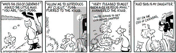Arlo and Janis on Saturday October 17, 1998 Comic Strip