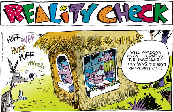 Reality Check on Sunday February 2, 2014 Comic Strip