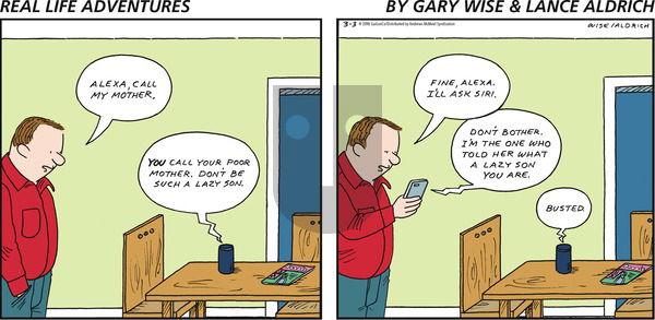 Real Life Adventures on Sunday March 3, 2019 Comic Strip