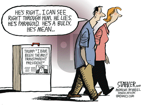 Jeff Stahler on Wednesday May 1, 2019 Comic Strip