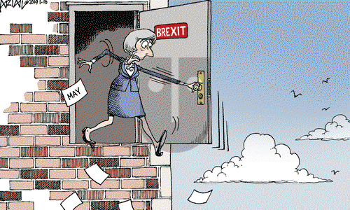 Robert Ariail on Wednesday January 16, 2019 Comic Strip