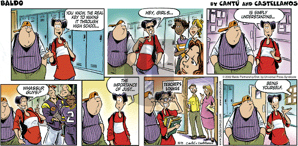 Baldo - Sunday October 13, 2002 Comic Strip
