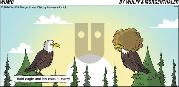 WuMo - Sunday August 24, 2014 Comic Strip