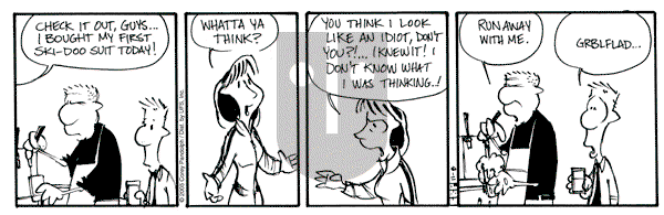 Barkeater Lake on Monday August 13, 2012 Comic Strip