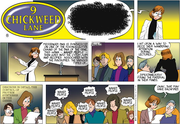 9 Chickweed Lane on Sunday August 2, 2009 Comic Strip