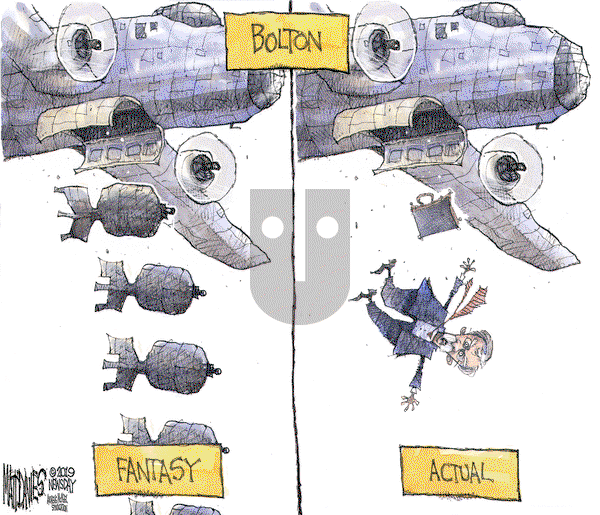 Matt Davies on Wednesday September 11, 2019 Comic Strip