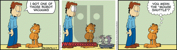 Garfield on Thursday November 7, 2019 Comic Strip