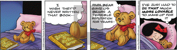 Nancy on Thursday April 16, 2009 Comic Strip