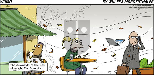 WuMo on Sunday November 4, 2018 Comic Strip