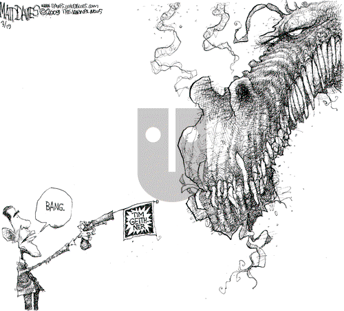 Matt Davies on Thursday March 19, 2009 Comic Strip