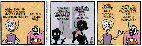 La Cucaracha on Tuesday November 4, 2025 Comic Strip