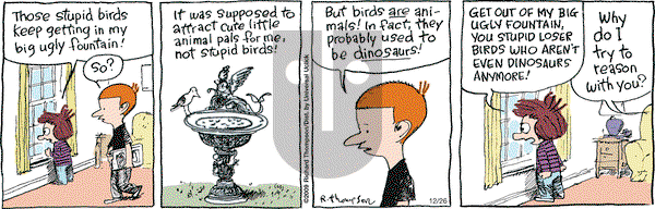 Cul de Sac on Saturday December 26, 2009 Comic Strip