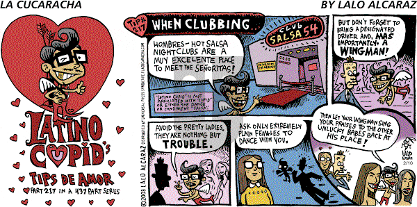 La Cucaracha on Sunday February 10, 2008 Comic Strip