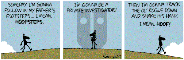 Dark Side of the Horse on Tuesday March 24, 2015 Comic Strip