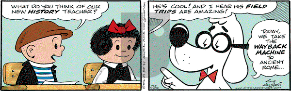Nancy on Wednesday October 5, 2016 Comic Strip
