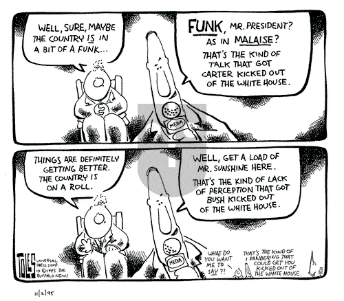 Tom Toles on Thursday January 18, 1996 Comic Strip