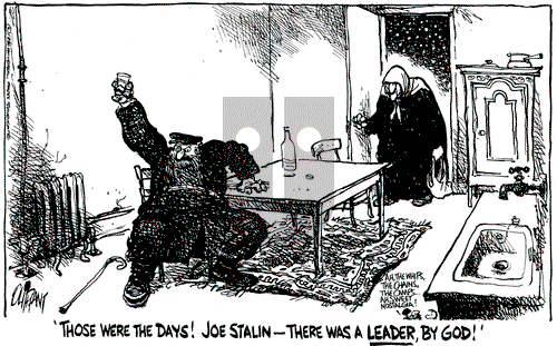 Pat Oliphant on Wednesday December 26, 1990 Comic Strip