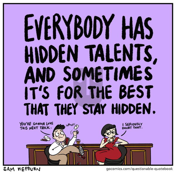 Questionable Quotebook on Sunday April 23, 2023 Comic Strip