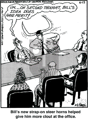 Close to Home on Monday June 15, 2009 Comic Strip