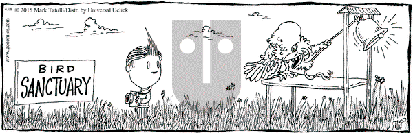 Lio on Saturday April 18, 2015 Comic Strip