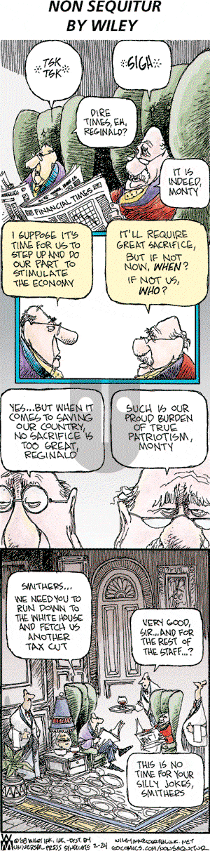 Non Sequitur on Sunday February 24, 2008 Comic Strip