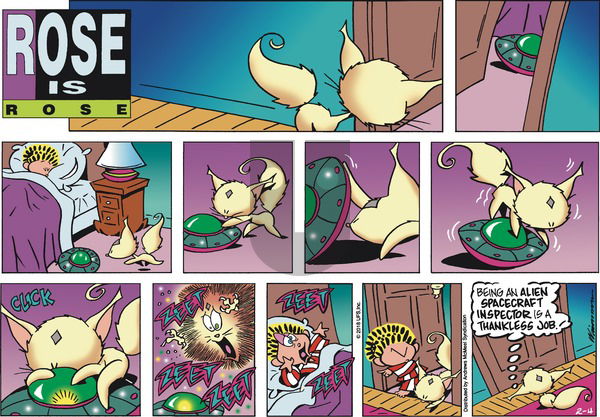 Rose is Rose on Sunday February 4, 2018 Comic Strip