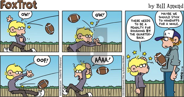 FoxTrot on Sunday November 10, 2019 Comic Strip