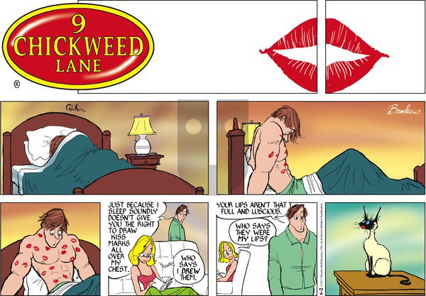 9 Chickweed Lane on Sunday April 2, 2017 Comic Strip
